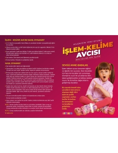 işlem kelime avcısı eğitici kutu oyunu 2