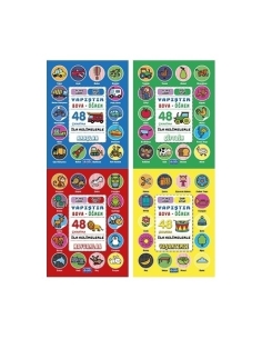 Yapıştır Boya Serisi 4 Kitap