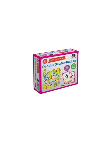 Dört işlem kartlar 9 yaş 4 lü set