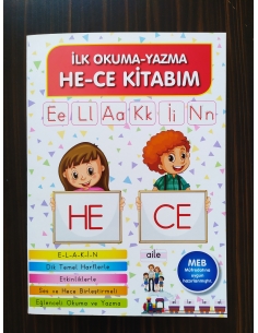 İLK OKUMA YAZMA HE-CE KİTABIM