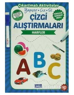 ÇİZGİ ALIŞTIRMALARI - HARFLER