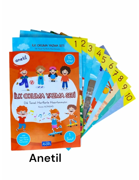 Anetil ilk okuma yazma seti 10 lu set 15 adet
