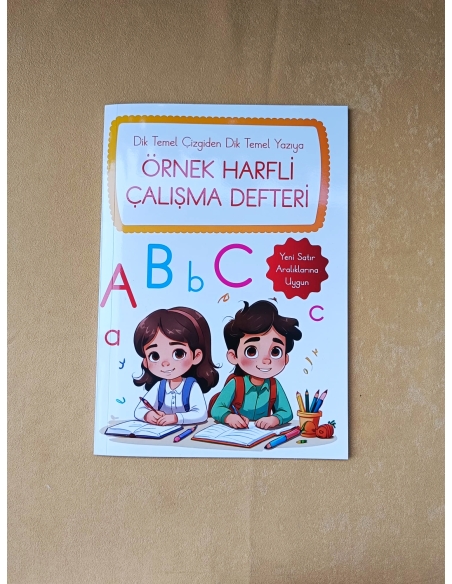 Anetil 10 lu set ve örnek harfli çalışma defteri