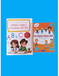 Anetil 10 lu set ve örnek harfli çalışma defteri 15 takım 2