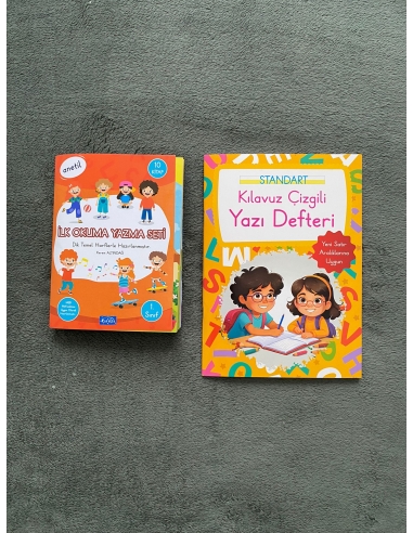Anetil 10 lu set örnek harfli çalışma defteri...